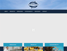 Tablet Screenshot of daybrook.com